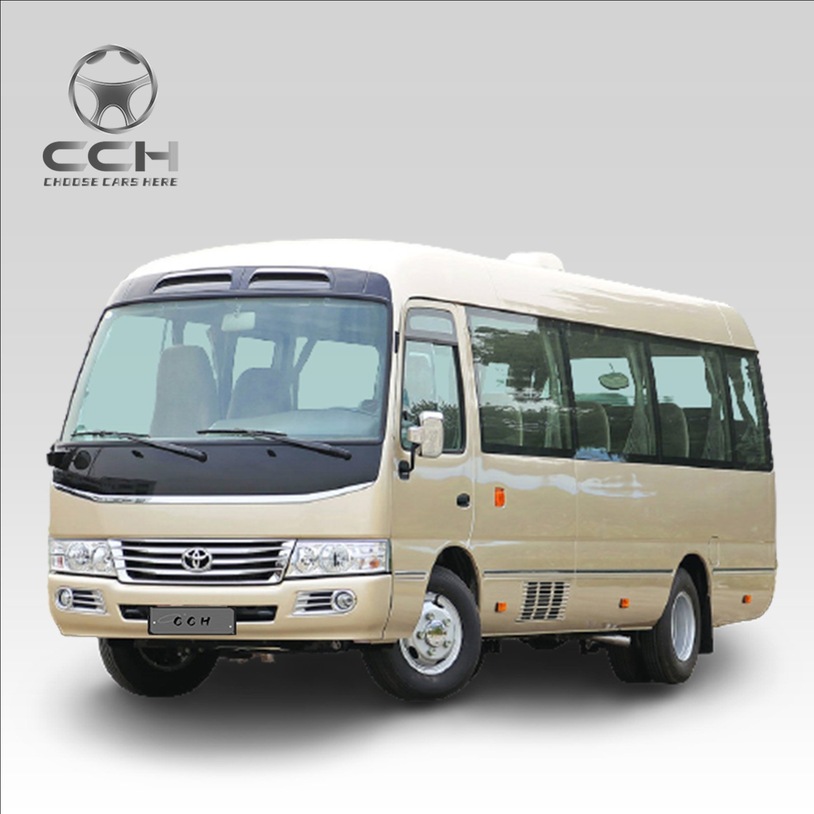 Toyota Costa 20-Seat School Bus LHD with Large Space Diesel Fuel New & Used Condition Steering Fast Delivery Coach for Sale